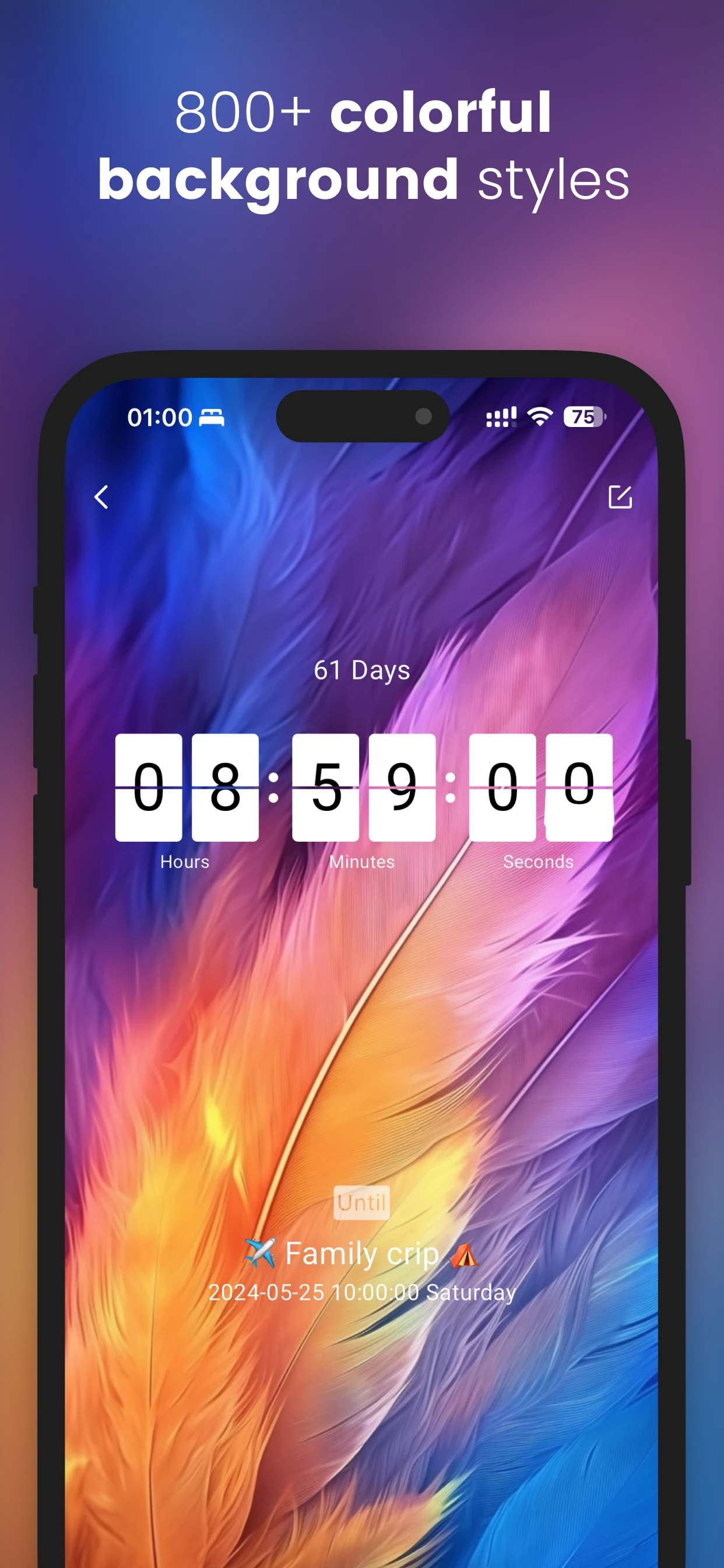 Color Countdown - Event Timer screenshot